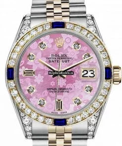 Great Replica Rolex Lady-datejust 68273 Automatic Movement 31mm Gold/steel Case Womens Watch