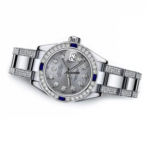 Attractive Copy Rolex Lady-datejust 68274 Automatic Movement 31mm Steel Case Womens Watch - Image 2