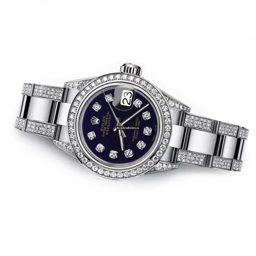 Fantastic Replica Rolex Lady-datejust 68274 Automatic Movement 31mm Steel Case Womens Watch - Image 3