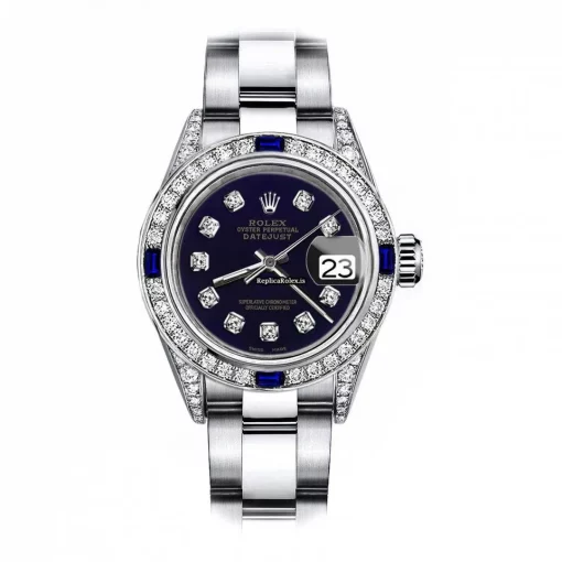Cool Replica Rolex Oyster Perpetual Lady Date 69160 Automatic Movement 26mm Steel Case Womens Watch