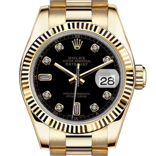 Nice Replicas Rolex Lady-datejust 6917 Automatic Movement Womens Watch