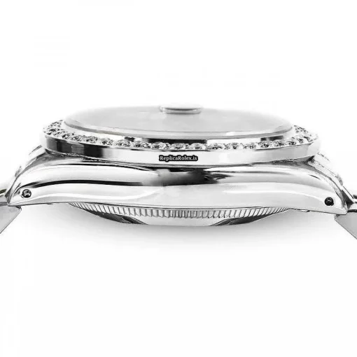Distinctive Replica Rolex Lady-datejust 69173 Automatic Movement 26mm Steel Case Womens Watch - Image 4