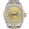 Attractive Replica Rolex Lady-datejust 69173 Automatic Movement 26mm Gold/steel Case Womens Watch