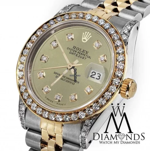 Reliable Fake Rolex Datejust 16013 Automatic Movement 36mm Gold/steel Case Mens/unisex Watch