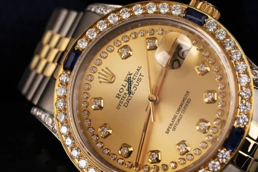 Cheap Replica Rolex Lady-datejust 68273 Automatic Movement 31mm Gold/steel Case Womens Watch - Image 2