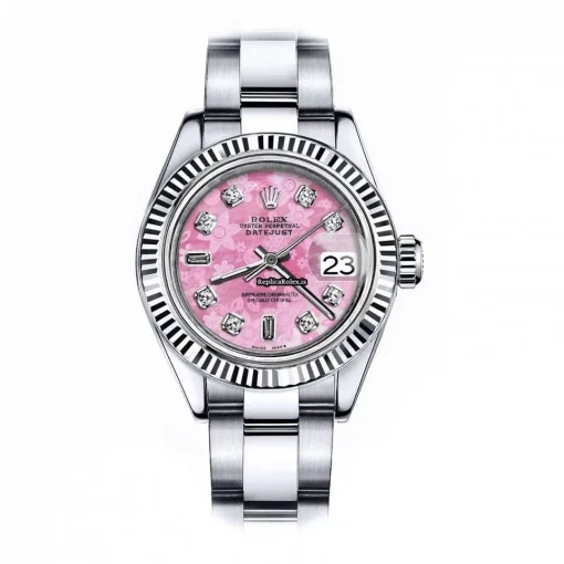 Nice Fake Rolex Lady-datejust 69173 Automatic Movement 31mm Steel Case Womens Watch
