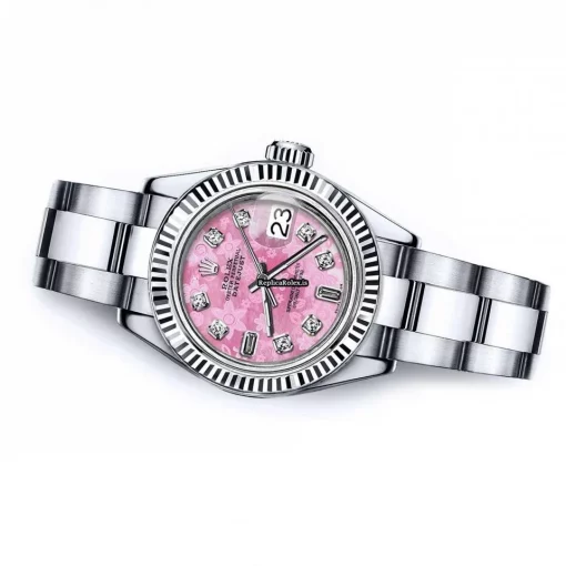 Nice Fake Rolex Lady-datejust 69173 Automatic Movement 31mm Steel Case Womens Watch - Image 2