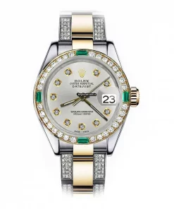Incredible Fake Rolex Datejust 16013 Automatic Movement 36mm Gold/steel Case Mens/unisex Watch
