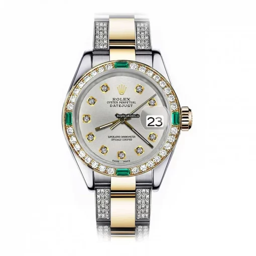Incredible Fake Rolex Datejust 16013 Automatic Movement 36mm Gold/steel Case Mens/unisex Watch