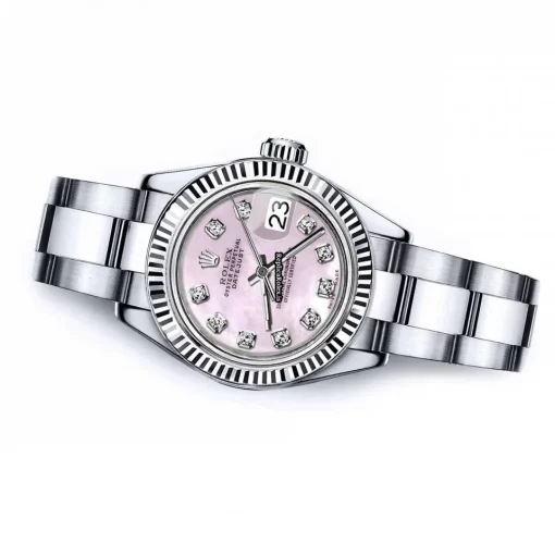 Discount Replica Rolex Lady-datejust 69173 Automatic Movement 31mm Steel Case Womens Watch - Image 2