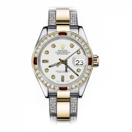 Fabulous Replica Rolex Datejust 16013 Automatic Movement 36mm Gold/steel Case Mens/unisex Watch