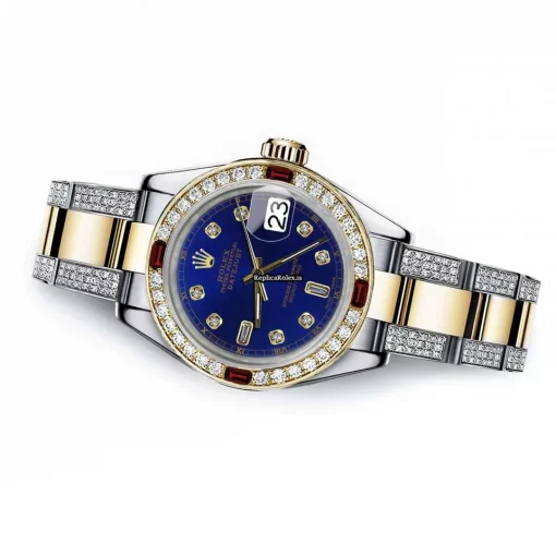 Suitable Replica Rolex Datejust 16013 Automatic Movement 36mm Gold/steel Case Mens/unisex Watch - Image 2