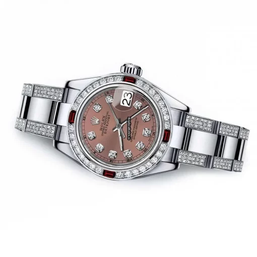 Lovely Replica Rolex Lady-datejust 68274 Automatic Movement 31mm Steel Case Womens Watch - Image 2