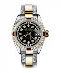 Amazing Replica Rolex Datejust 16013 Automatic Movement 36mm Gold/steel Case Mens/unisex Watch