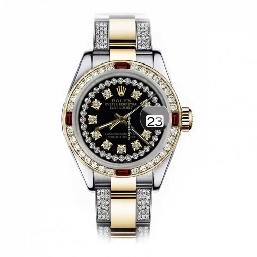 Amazing Replica Rolex Datejust 16013 Automatic Movement 36mm Gold/steel Case Mens/unisex Watch