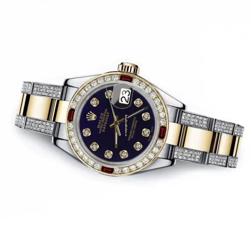 Reliable Imitation Rolex Datejust 16013 Automatic Movement 36mm Gold/steel Case Mens/unisex Watch - Image 2