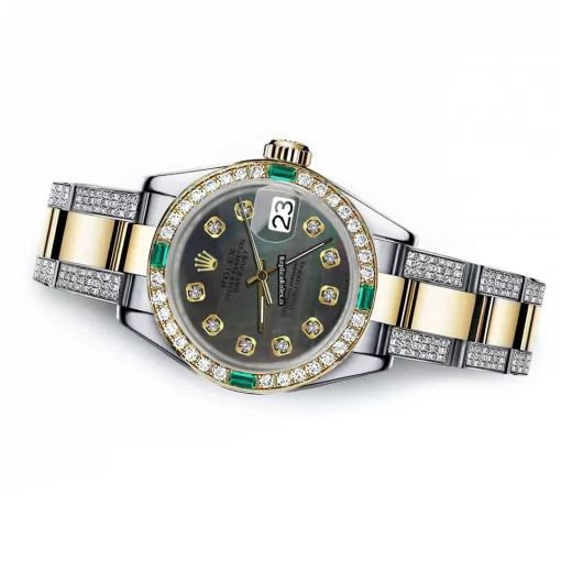 Luxury Replica Rolex Datejust 16013 Automatic Movement 36mm Gold/steel Case Mens/unisex Watch - Image 2