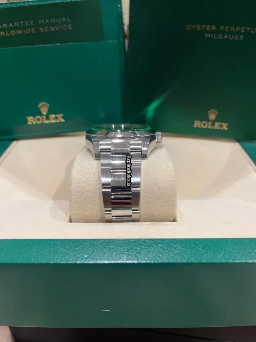 Superior Replica Rolex Milgauss 116400gv Caliber 3131 Automatic Movement 40mm Steel Case Mens/unisex Watch - Image 2