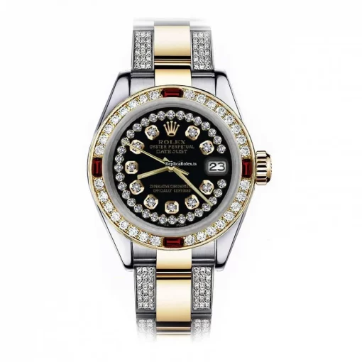 Durable Fake Rolex Datejust 16013 Automatic Movement 36mm Gold/steel Case Mens/unisex Watch