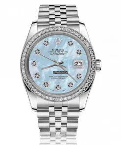 Epic Fake Rolex Datejust 16030 Automatic Movement 36mm Steel Case Mens/unisex Watch