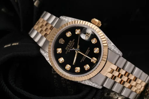 Design Replica Rolex Lady-datejust 68273 Automatic Movement 31mm Gold/steel Case Womens Watch - Image 4