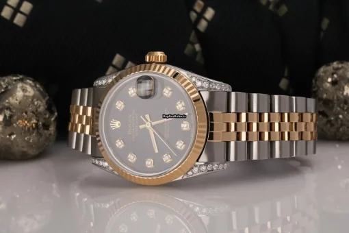 Design Replica Rolex Lady-datejust 68273 Automatic Movement 31mm Gold/steel Case Womens Watch - Image 6