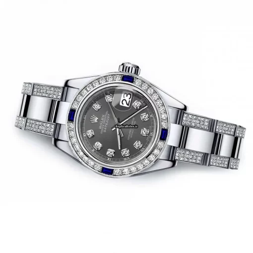 Nice Replica Rolex Lady-datejust 68274 Automatic Movement 31mm Steel Case Womens Watch - Image 2