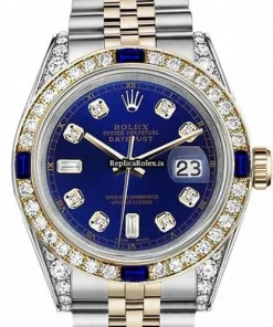 Defect Copy Rolex Lady-datejust 68273 Automatic Movement 31mm Gold/steel Case Womens Watch