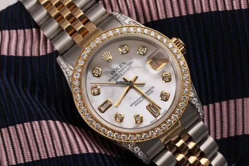 Special Copy Rolex Lady-datejust 68273 Automatic Movement 31mm Gold/steel Case Womens Watch - Image 5