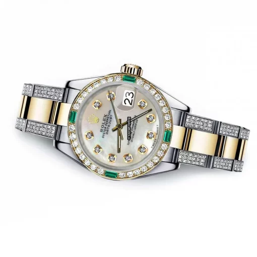 Swiss Fakes Rolex Datejust 16013 Automatic Movement 36mm Gold/steel Case Mens/unisex Watch - Image 2