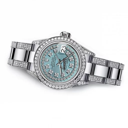 Fantastic Fake Rolex Lady-datejust 68274 Automatic Movement 31mm Steel Case Womens Watch - Image 3