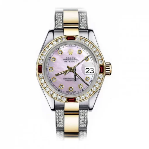 Quality Copy Rolex Datejust 16013 Automatic Movement 36mm Gold/steel Case Mens/unisex Watch