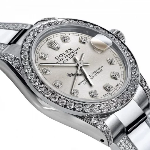 Excellent Fake Rolex Datejust 16030 Automatic Movement 36mm Steel Case Mens/unisex Watch - Image 2