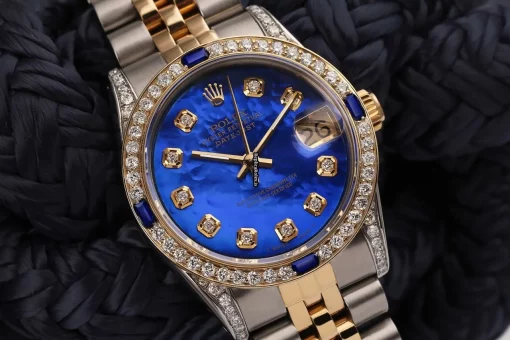 Design Fake Rolex Lady-datejust 68273 Automatic Movement 31mm Gold/steel Case Womens Watch - Image 5