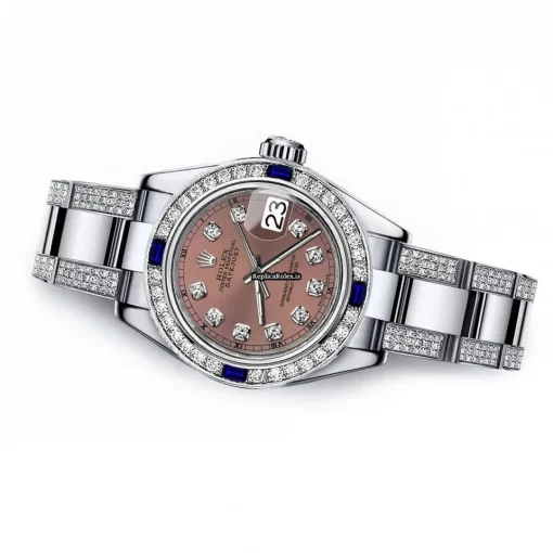 Aaa Fake Rolex Lady-datejust 68274 Automatic Movement 31mm Steel Case Womens Watch - Image 2