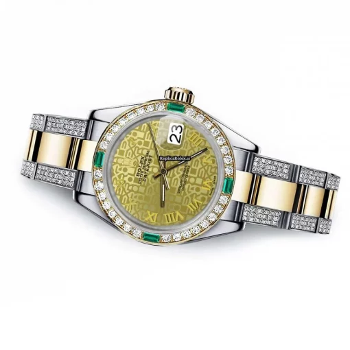 Discount Replica Rolex Datejust 16013 Automatic Movement 36mm Gold/steel Case Mens/unisex Watch - Image 2