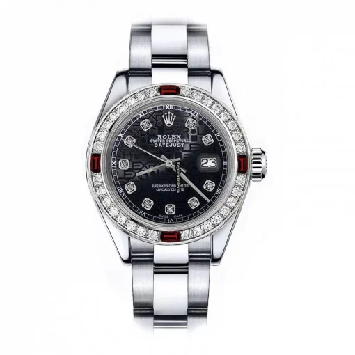 Wonderful Fake Rolex Oyster Perpetual Lady Date 69160 Automatic Movement 26mm Steel Case Womens Watch