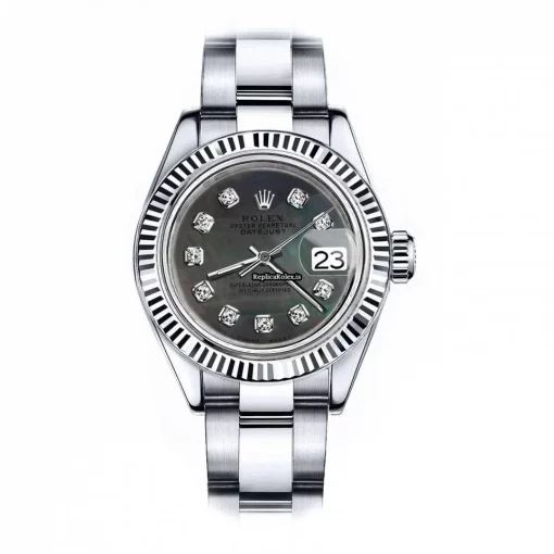 Lovely Replica Rolex Lady-datejust 69173 Automatic Movement 31mm Steel Case Womens Watch