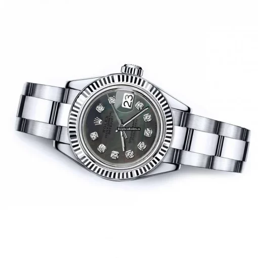 Lovely Replica Rolex Lady-datejust 69173 Automatic Movement 31mm Steel Case Womens Watch - Image 2