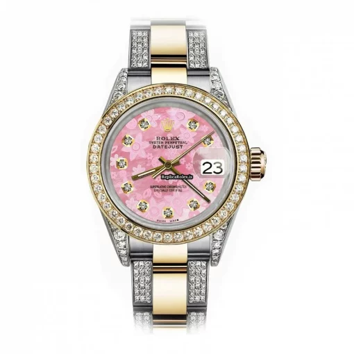 Superior Replica Rolex Datejust 16013 Automatic Movement 36mm Gold/steel Case Mens/unisex Watch