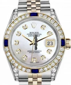 Nice Replica Rolex Lady-datejust 69173 Automatic Movement 26mm Gold/steel Case Womens Watch
