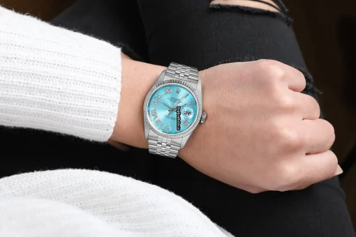 Affordable Fake Rolex Datejust 16014 Automatic Movement 36mm Steel Case Mens/unisex Watch - Image 6