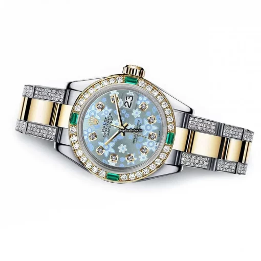 Aaa Replica Rolex Lady-datejust 68273 Automatic Movement 31mm Gold/steel Case Womens Watch - Image 2