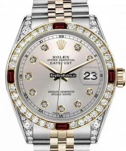 Fine Replica Rolex Lady-datejust 69173 Automatic Movement 31mm Gold/steel Case Womens Watch
