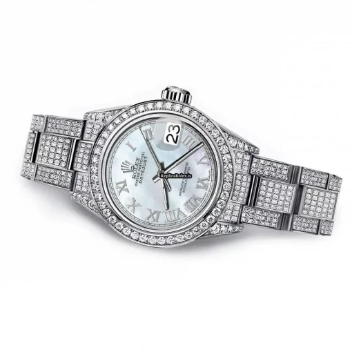 High-end Clone Rolex Lady-datejust 68274 Automatic Movement 31mm Steel Case Womens Watch - Image 2