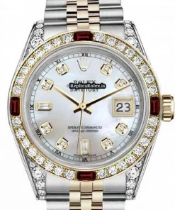 Best Replica Rolex Lady-datejust 69173 Automatic Movement 31mm Gold/steel Case Womens Watch