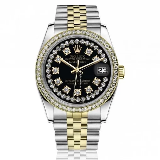 Terrific Fake Rolex Lady-datejust 68274 Automatic Movement 31mm Gold/steel Case Womens Watch