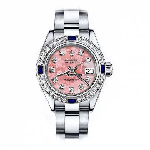Good Replica Rolex Oyster Perpetual Lady Date 69160 Automatic Movement 26mm Steel Case Womens Watch
