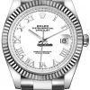 1:1 Fake Rolex Datejust 126234-whtro Caliber 3235 Automatic Movement 36mm Steel Case Mens/unisex Watch