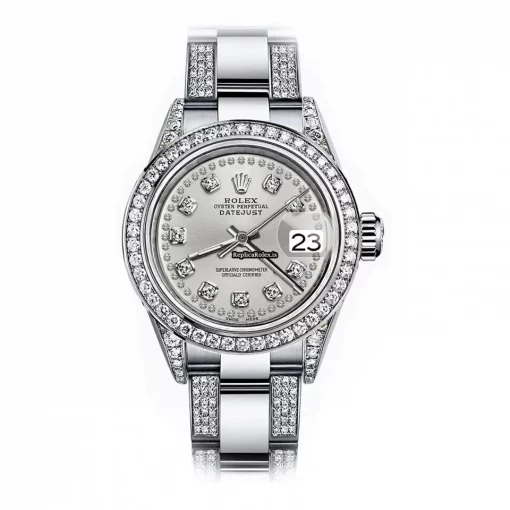 Lovely Replica Rolex Lady-datejust 68274 Automatic Movement 31mm Steel Case Womens Watch